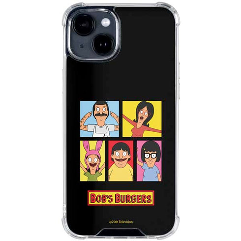 Bobs Burgers Tiles iPhone 15 Clear Case
